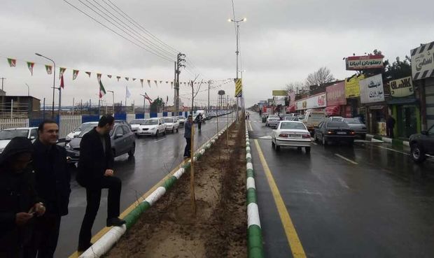جاده حسن آباد مشهد با هزینه ۱۴۰ میلیارد ریال بهسازی و بهره‌برداری شد