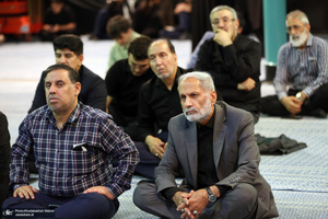 مراسم عزاداری هیئت «حسین جانم» در حسینیه جماران