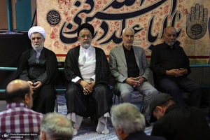 مراسم عزاداری هیئت جامعه اسلامی ورزشکاران در حسینیه جماران