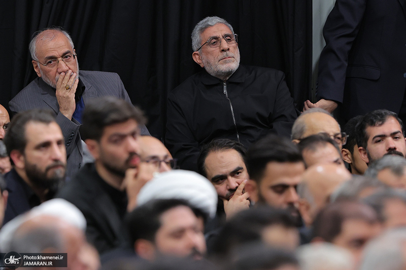 مراسم عزاداری شب شهادت حضرت زهرا (س) در حسینیه امام خمینی(ره)