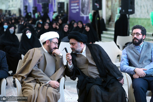 مراسم بزرگداشت چهاردهمین سالگرد رحلت همسر گرامی امام و بیست و هشتمین سالگرد ارتحال حاج سید احمد خمینی -2