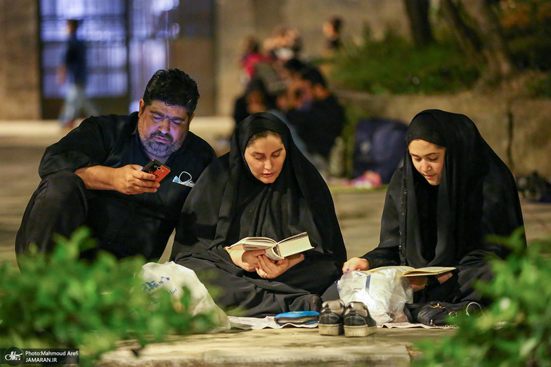 مراسم احیای شب بیست و سوم ماه رمضان در دانشگاه تهران