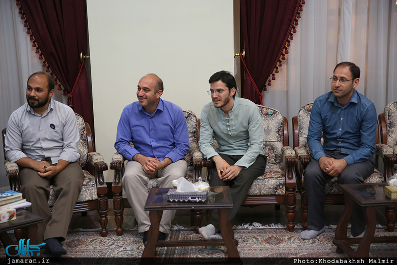 دیدار جمعی از جوانان ترکیه ای اتحادیه جهانی تقریب نهاد جوانان با سید حسن خمینی 