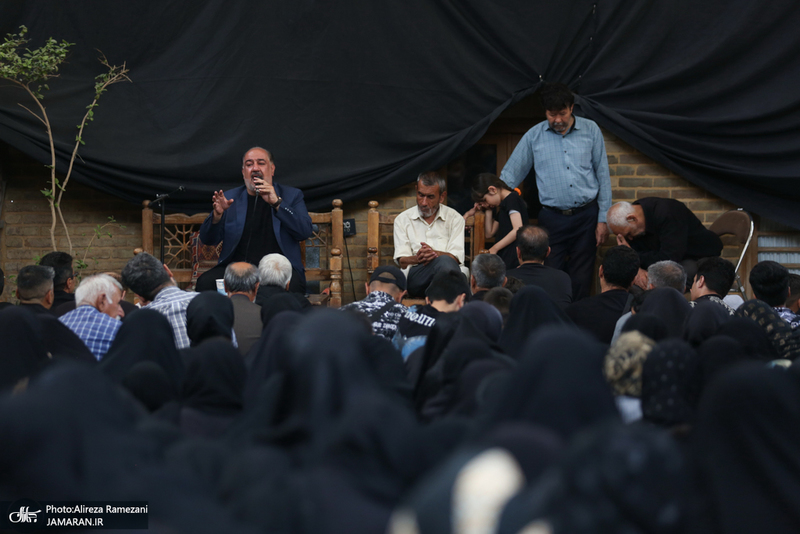 مراسم روز هشتم ماه محرم در خانه موزه شهید مدرس