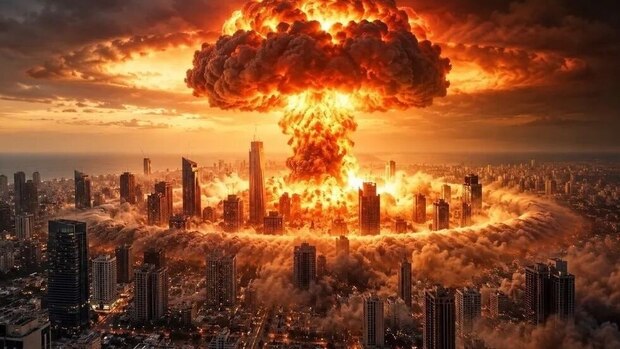 نتانیاهو بمب اتم را در تل‌آویو منفجر کرد! + عکس