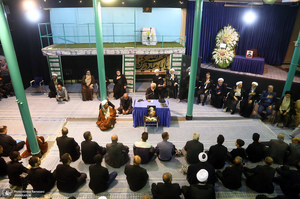 مراسم بزرگداشت آیت الله حسن صانعی (ره) در حسینیه جماران -2