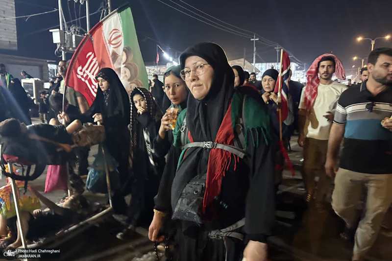 هم قدم با زائران اباعبدالله الحسین (ع)؛ مسیر پیاده روی نجف به کربلا