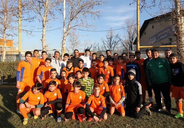 جشن تولد سردار آزمون در باشگاه سایپا + تصاویر
