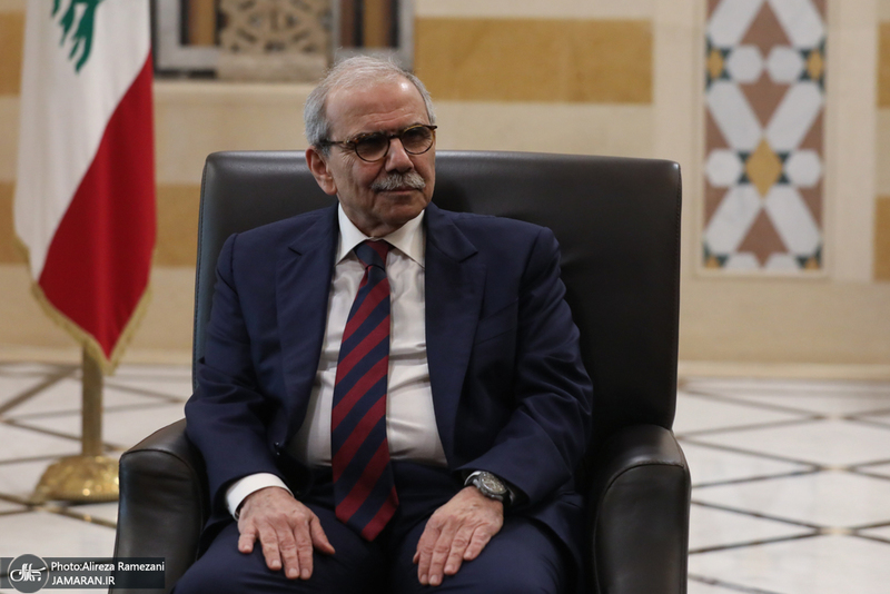 دیدار علی لاریجانی با نخست وزیر لبنان