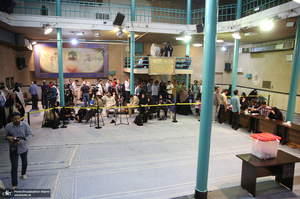 مرحله دوم انتخابات ریاست جمهوری چهاردهم در حسینیه جماران - 6