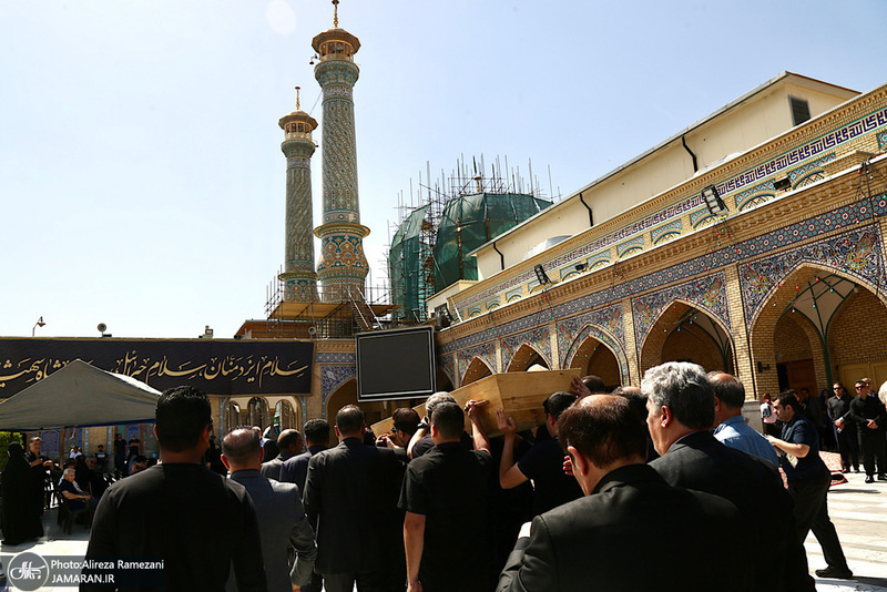 مراسم تشییع برادر آیت الله هاشمی رفسنجانی