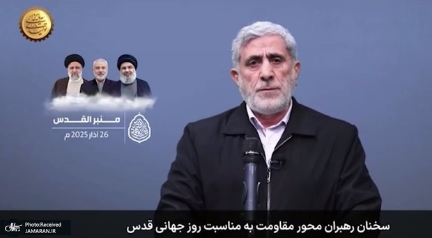 سردار قاآنی: ایران همچون گذشته در کنار فلسطین است؛ چه با پشتیبانی از مجاهدین جبهه مقاومت و چه عملیات مستقیم مثل وعده صادق ۱ و ۲