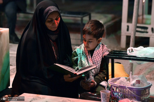 احیای شب بیست و سوم ماه رمضان در گلزار شهدای بهشت زهرا (س)