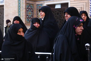 تشییع پیکر شهدای مدافع حرم در شهرک شهید محلاتی