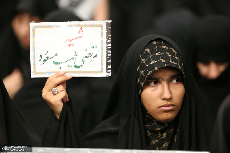 مراسم عزادارای شب عاشورا با حضور رهبر انقلاب اسلامی