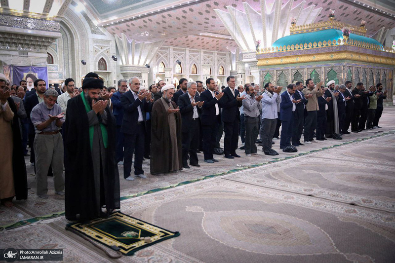 حضور وزیر جدید آموزش و پرورش در حرم مطهر امام خمینی (س)