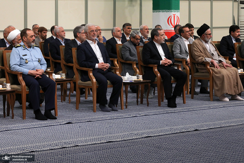 دیدار رئیس‌جمهور و اعضای هیئت دولت با رهبر معظم انقلاب