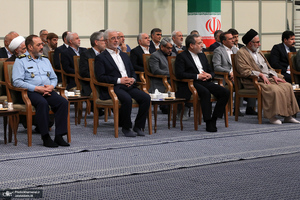 دیدار رئیس‌جمهور و اعضای هیئت دولت با رهبر معظم انقلاب
