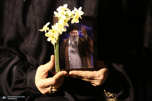 دومین روز مراسم وداع با رهبر شهید انقلاب در مصلای تهران