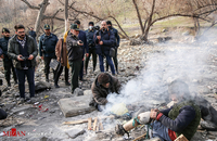 تصاویری دل خراش از جمع آوری معتادان متجاهر از دره فرحزاد