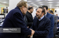 مراسم یادبود  فیض اردکانی با حضور خاتمی (2)