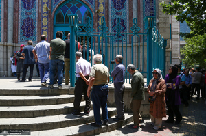 انتخابات ریاست جمهوری چهاردهم در حسینیه ارشاد