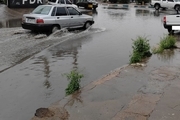آبگرفتگی خیابان های اهواز در پی بارندگی + تصاویر