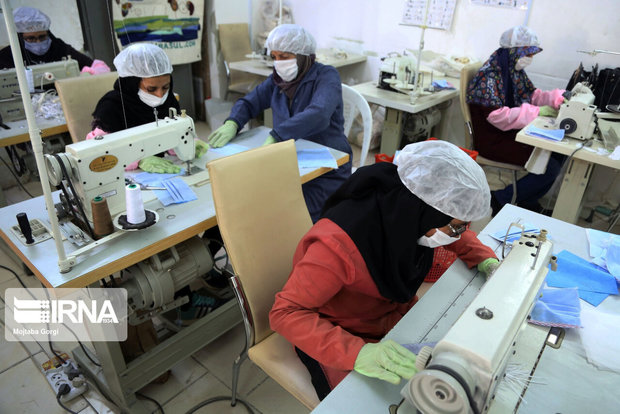 چهار هزار ماسک طبی روزانه در هنرستان‌های استان مرکزی تولید می‌شود