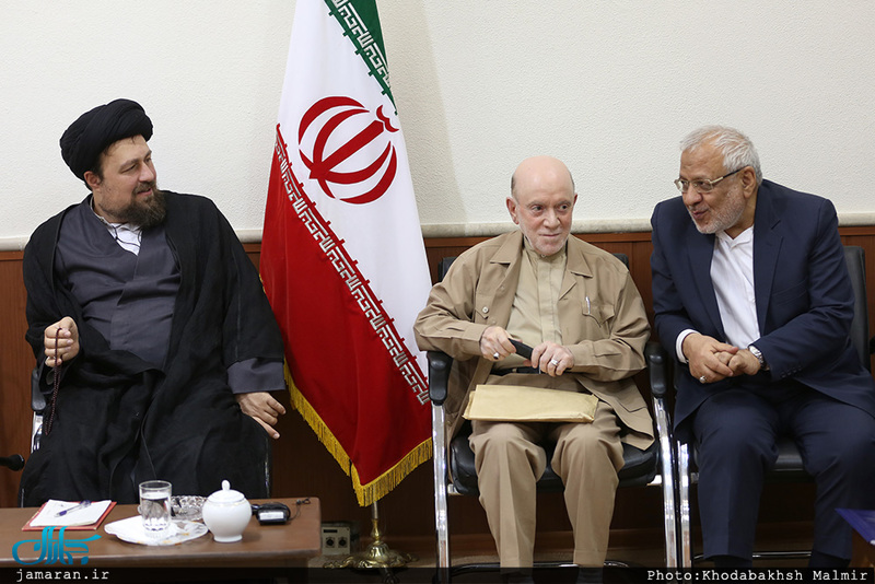 دیدار اعضای شورای مرکزی حزب موتلفه اسلامی با سید حسن خمینی 