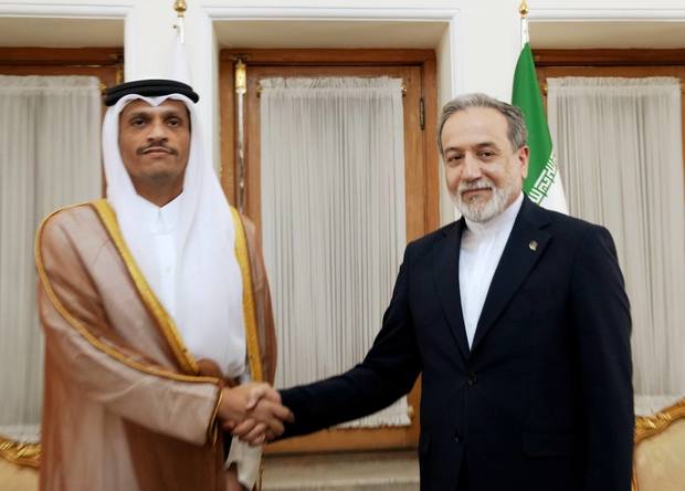 وزیر خارجه قطر با عراقچی در تهران دیدار کرد