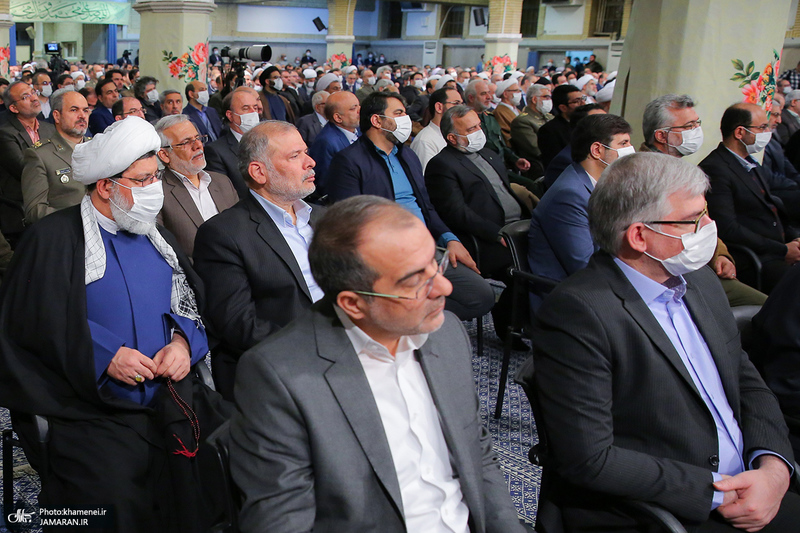 دیدار مسئولان نظام و سفرای کشورهای اسلامی با رهبر معظم انقلاب