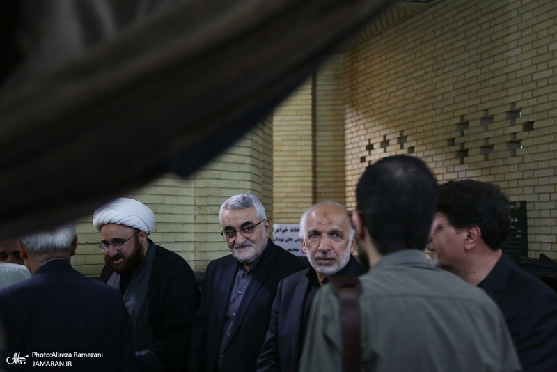 مرسم ختم مرحومه حاجیه خانم صدیقه بروجردی