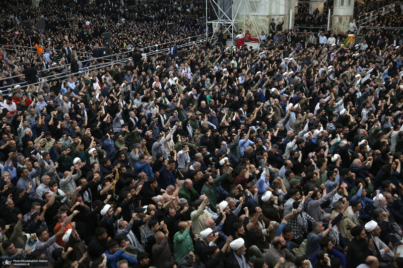 حضور شخصیت‌های سیاسی و مسئولان کشوری و لشکری در مراسم سالگرد ارتحال حضرت امام خمینی (س) -3