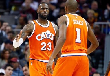 پیروزی کلیولند مقابل فیلادلفیا در لیگ NBA
