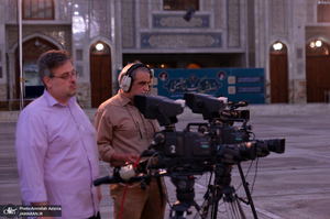 پشت صحنه برنامه«مصباح» در حرم مطهر امام خمینی