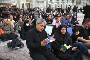 مراسم احیای شب بیست و یکم ماه رمضان در حرم مطهر امام خمینی (س)