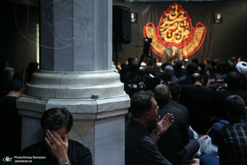 مراسم عاشورای حسینی در مدرسه عالی شهید مطهری