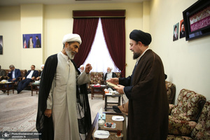 حاشیه تجدید میثاق رئیس قوه قضاییه و مسئولان عالی قضایی با آرمان‌های حضرت امام (س)