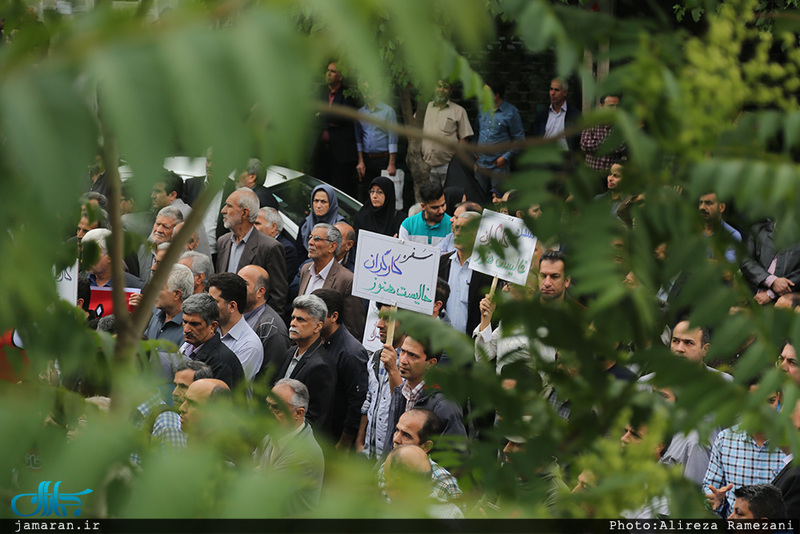 مراسم روز جهانی کارگر در تهران 