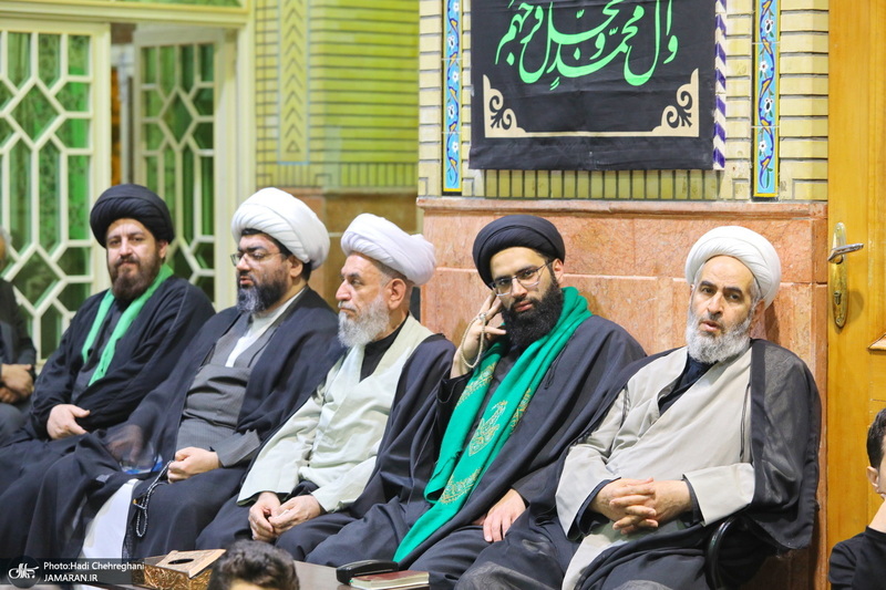 احیای شب بیست و یکم ماه مبارک رمضان در تکیه حاج سید حسن قم