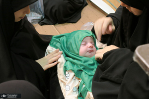 اولین شب مراسم عزاداری حضرت اباعبدالله الحسین (ع) در حسینیه امام خمینی