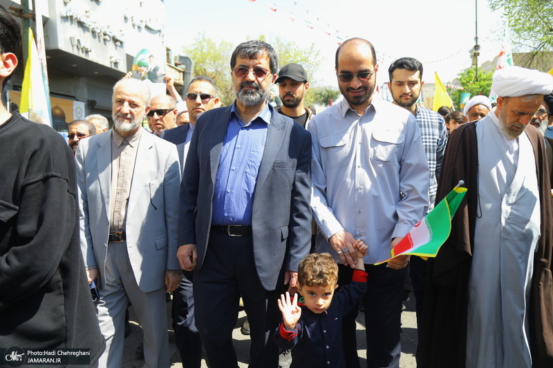 راهپیمایی باشکوه روز قدس در قم -2