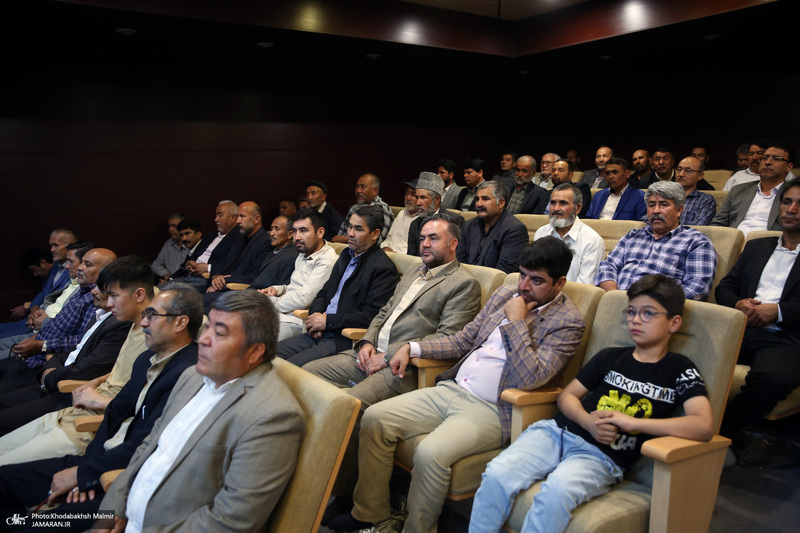 دیدار مسئولین هیت های مذهبی اتباع استان تهران با سید حسن خمینی