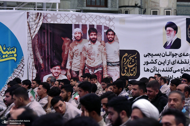 تجدید میثاق بسیجیان با آرمان‌های امام خمینی (س)
