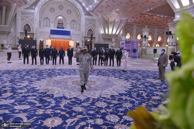 تجدید میثاق تیم جودو نیروهای مسلح با آرمان های حضرت امام خمینی