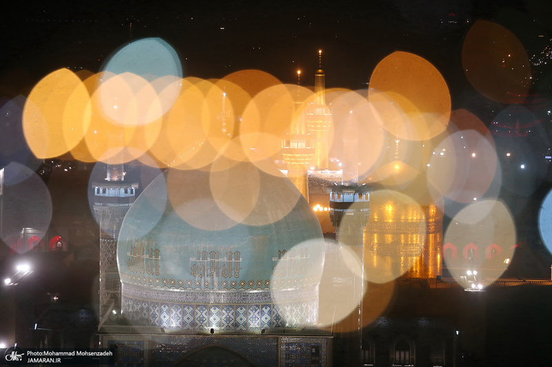 آئین خطبه خوانی شب شهادت امام رضا (ع) در حرم مطهر رضوی