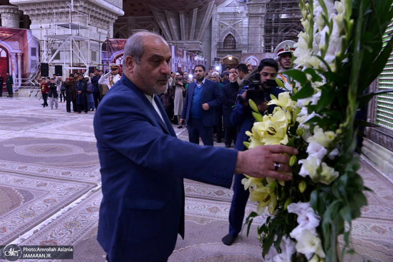 تجدید میثاق رییس منطقه آزاد قشم با آرمان های حضرت امام خمینی(س)