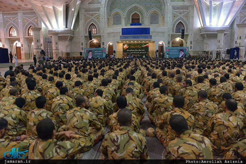 تجدید میثاق سربازان نیروهای مسلح با آرمان های حضرت امام(س)