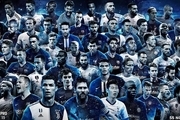 اسامی 55 نامزد برای حضور در تیم فوتبال منتخب سال 2019 اعلام شد/حضور یک آسیایی