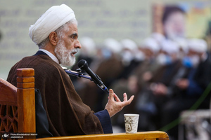 مراسم بزرگداشت حجت الاسلام و المسلمین محتشمی پور(ره) در حرم مطهر امام خمینی